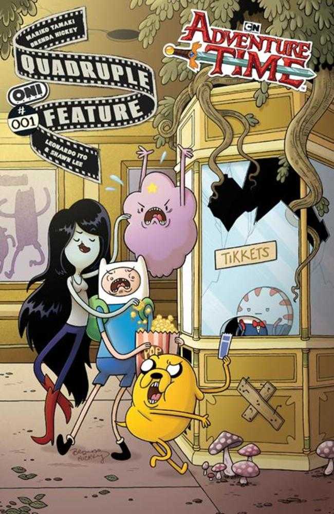 Adventure Time Quadruple Feature 1 (Of 4) Cover A Brenda Hickey - Walt's Comic Shop