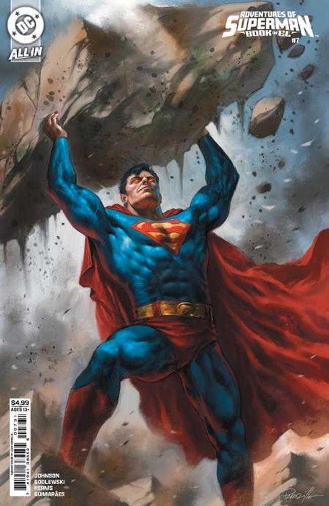 Adventures Of Superman Book Of El 7 (Of 12) Cover C Lucio Parrillo Card Stock Variant - Walt's Comic Shop