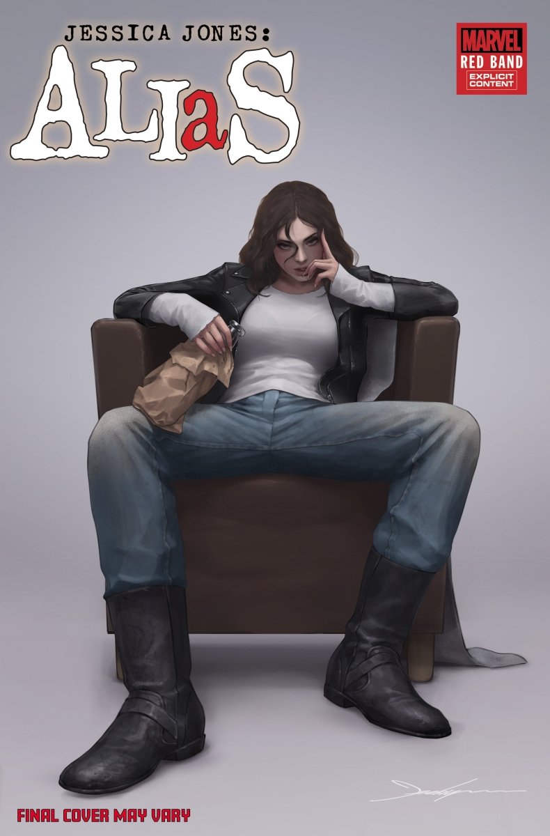 Alias: Red Band 1 Jeehyung Lee Variant [Polybagged] - Walt's Comic Shop