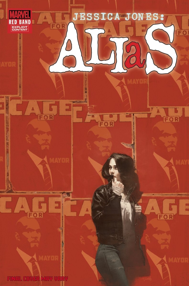 Alias: Red Band 2 Marc Aspinall Variant [Polybagged] - Walt's Comic Shop