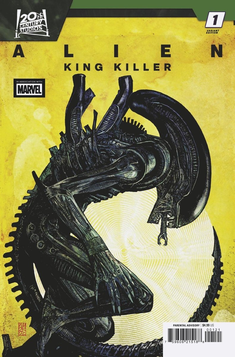 Alien: King Killer 1 Alex Maleev Variant - Walt's Comic Shop