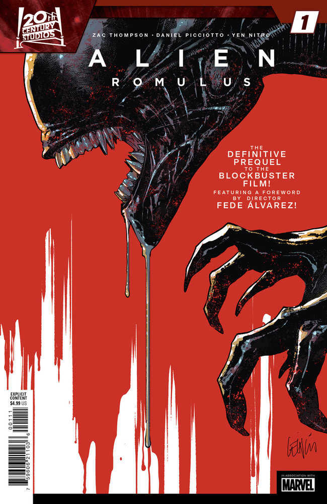 Alien: Romulus #1 - Walt's Comic Shop