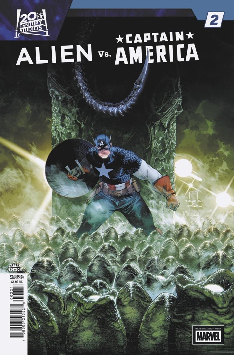 Alien vs. Captain America 2 Diazalpizar Variant - Walt's Comic Shop