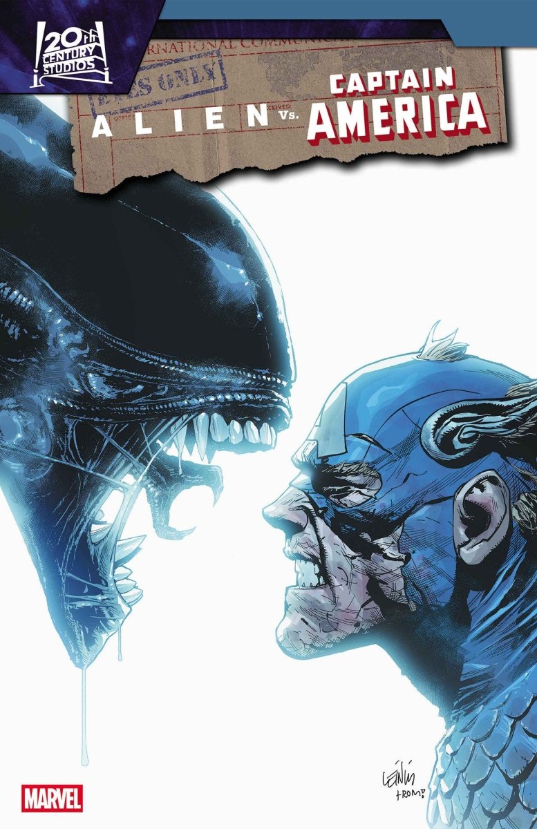 Alien vs. Captain America 4 - Walt's Comic Shop