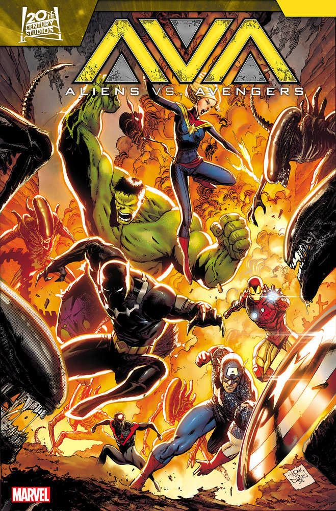 Aliens vs Avengers #1 25 Copy Variant Edition Tony Daniel Variant - Walt's Comic Shop