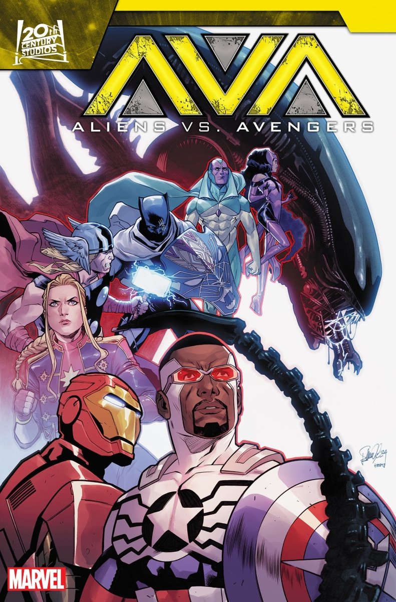 Aliens vs Avengers #3 (Of 4) Elena Casagrande Variant - Walt's Comic Shop