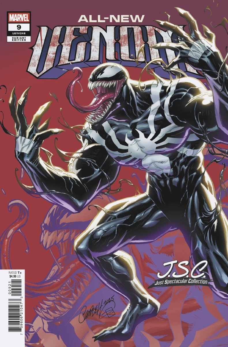 All - New Venom 9 J. Scott Campbell Just Spectacular Collection Variant - Walt's Comic Shop
