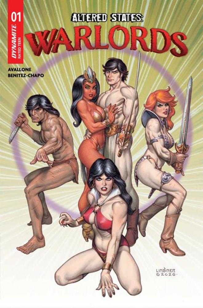 Altered States Warlords 1 Cover A Joseph Michael Linsner - Walt's Comic Shop