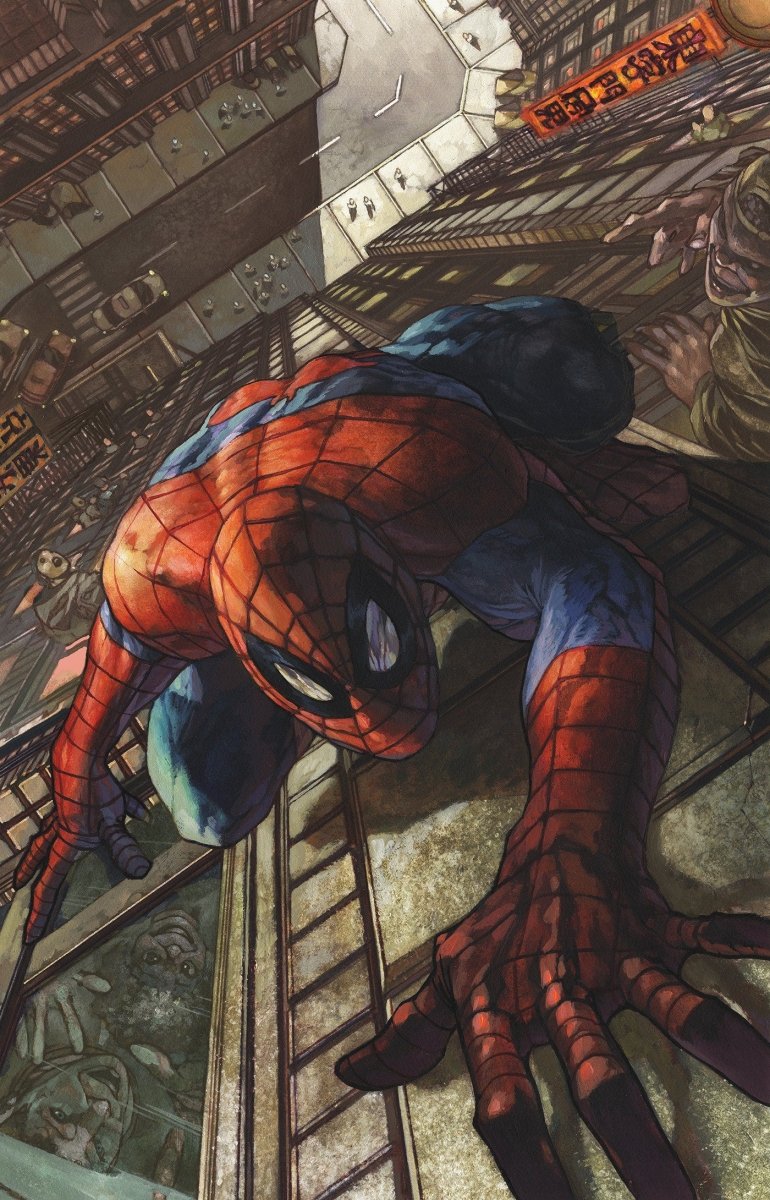 Amazing Spider Man 12 Simone Bianchi Full Art 1:50 Ratio Variant - Walt's Comic Shop