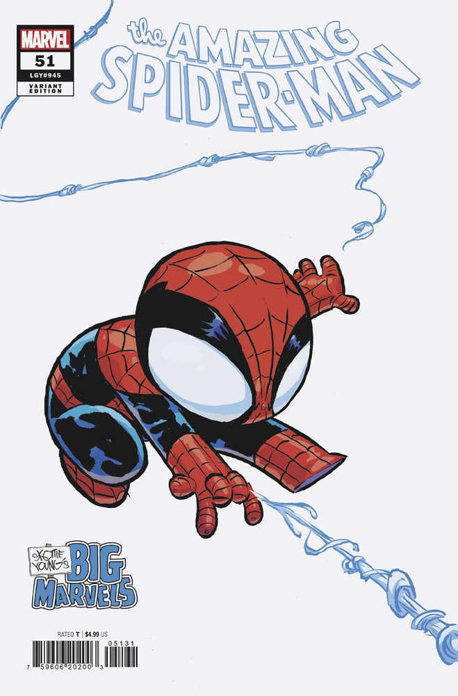 Amazing Spider - Man #51 Skottie Young'S Big Marvel Variant - Walt's Comic Shop