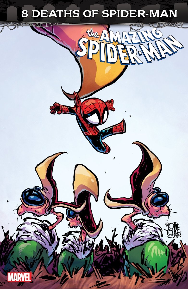 Amazing Spider - Man #64 Skottie Young 8 Deaths Of Spider - Man Variant - Walt's Comic Shop