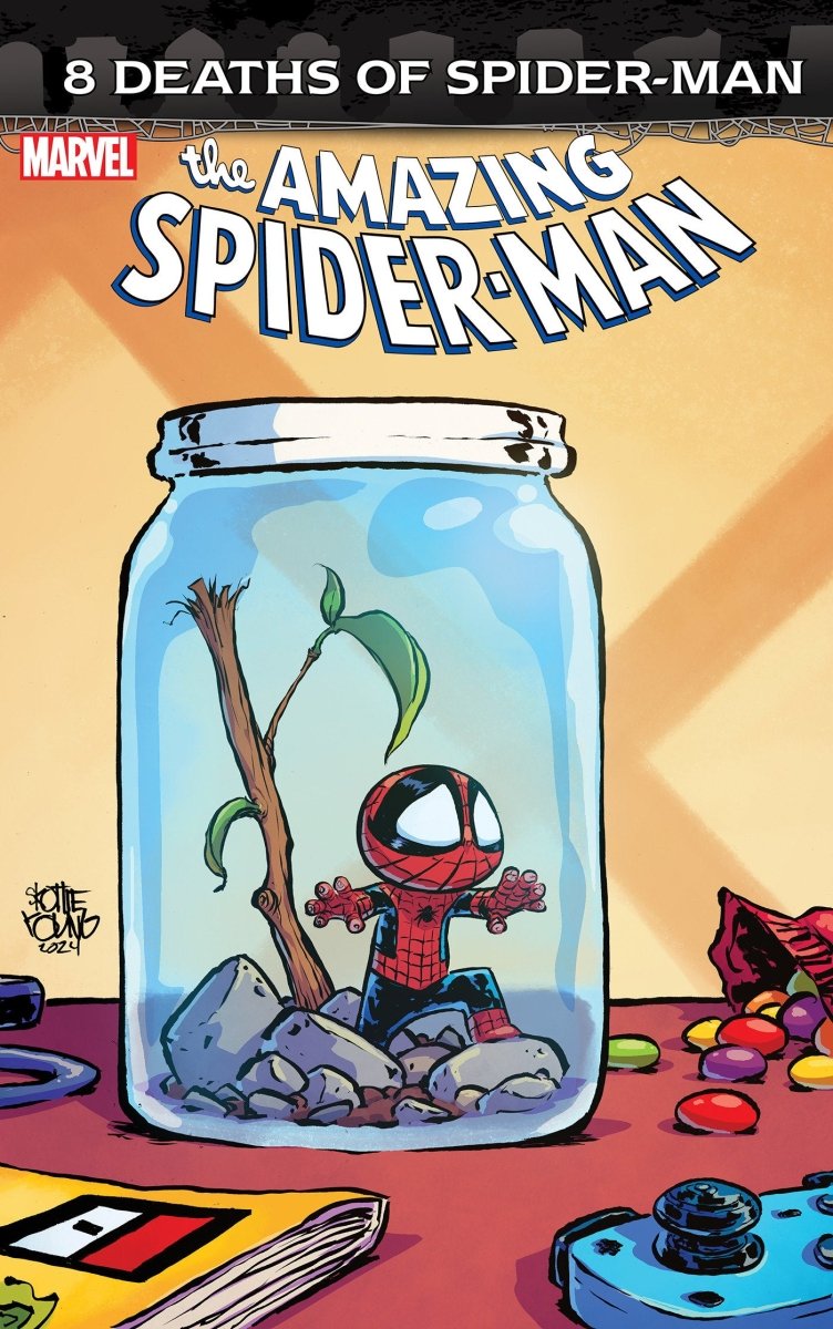 Amazing Spider - Man #65 Skottie Young 8 Deaths Of Spider - Man Variant - Walt's Comic Shop