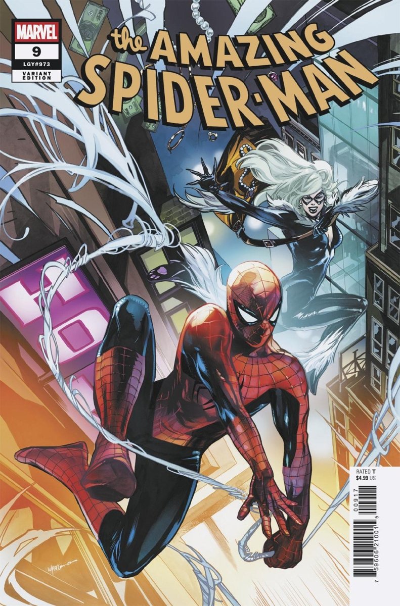 Amazing Spider - Man 9 Ema Lupacchino 1:25 Ratio Variant - Walt's Comic Shop