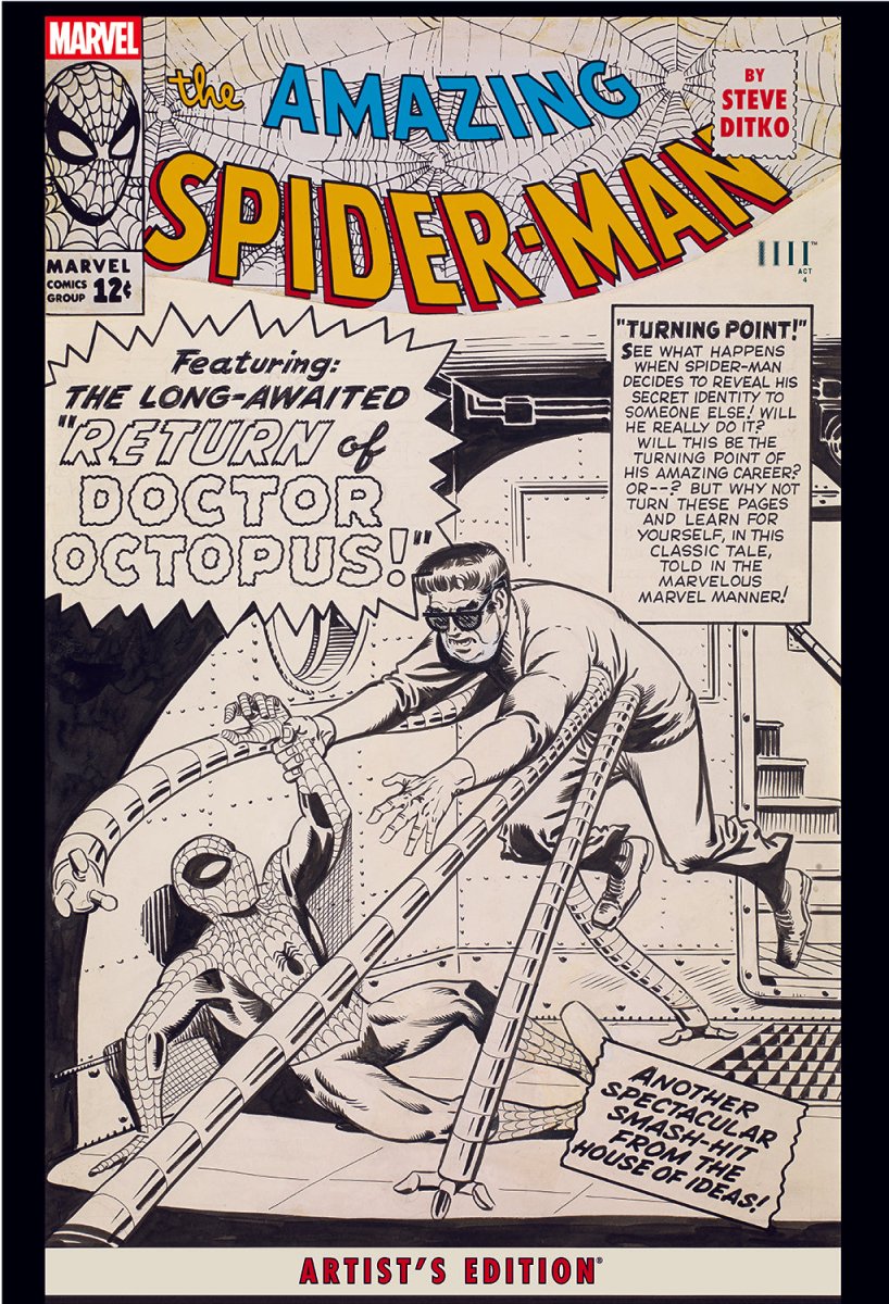 Amazing Spider - Man By Steve Ditko Artists Edition HC Walt's Comic Shop Exclusive Cover (Amazing Spider - Man 11!!) *PRE - ORDER* - Walt's Comic Shop