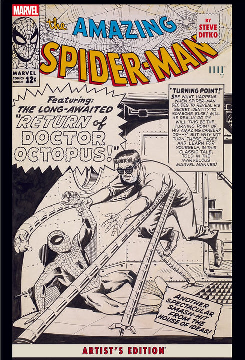Amazing Spider-Man By Steve Ditko Artists Edition HC Walt's Comic Shop Exclusive Cover (Amazing Spider-Man #11!!) *PRE-ORDER*