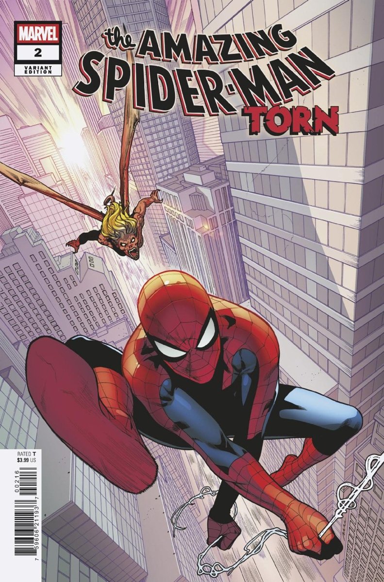 Amazing Spider - Man: Torn 2 Pere Perez 1:25 Ratio Variant - Walt's Comic Shop