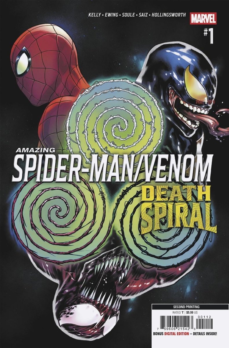 Amazing Spider - Man/Venom: Death Spiral 1 Cafu 2nd Printing Variant [Ds] - Walt's Comic Shop
