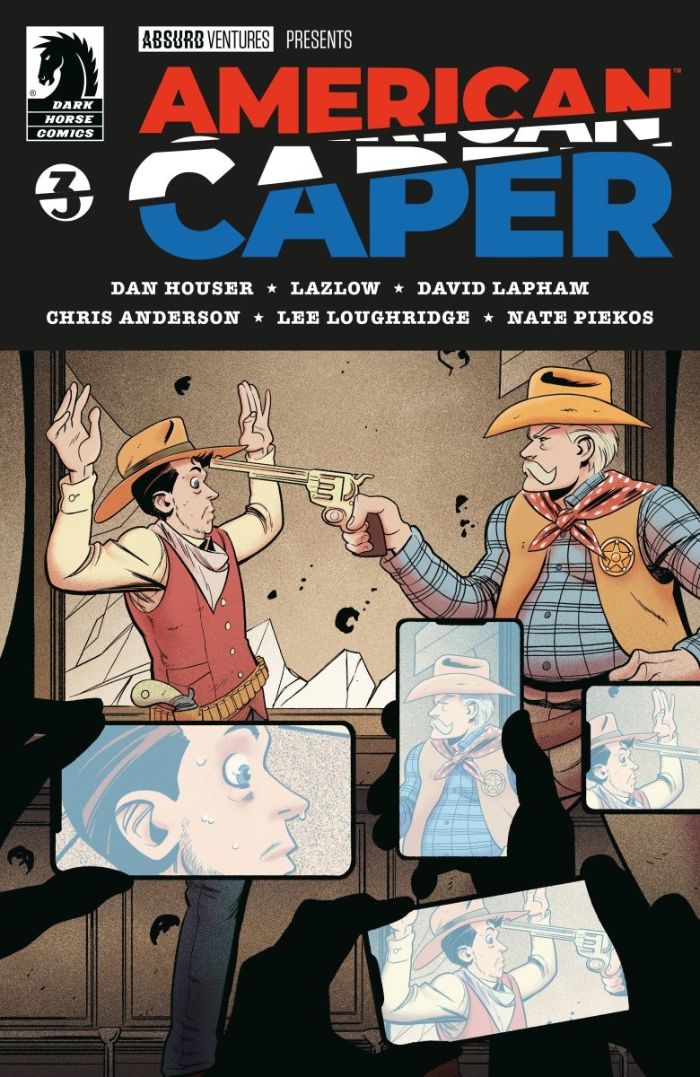 American Caper 3 (Cover A) (Tyler Boss) - Walt's Comic Shop