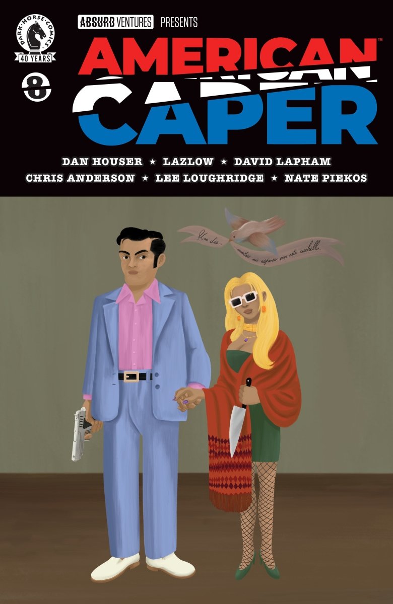 American Caper 8 (Cover A) (Tyler Boss) - Walt's Comic Shop