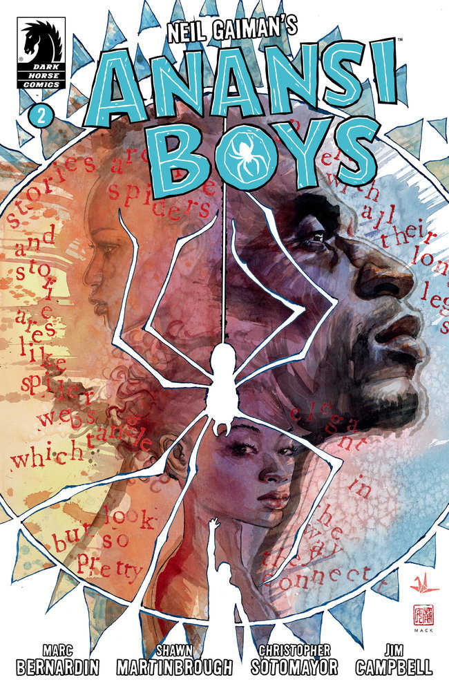 Anansi Boys I #2 (Cover A) (David Mack) - Walt's Comic Shop