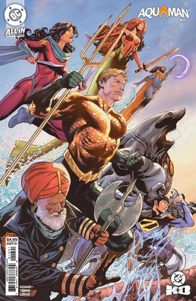 Aquaman 12 Cover D Lucas Meyer Card Stock Variant (DC K.O.) - Walt's Comic Shop