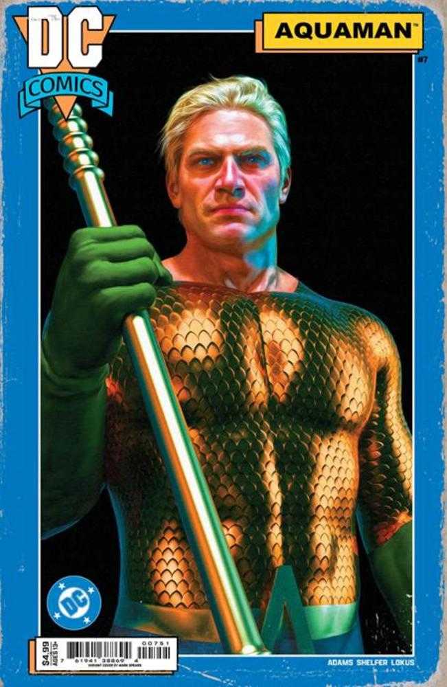 Aquaman 7 Cover E Mark Spears Card Stock Variant - Walt's Comic Shop