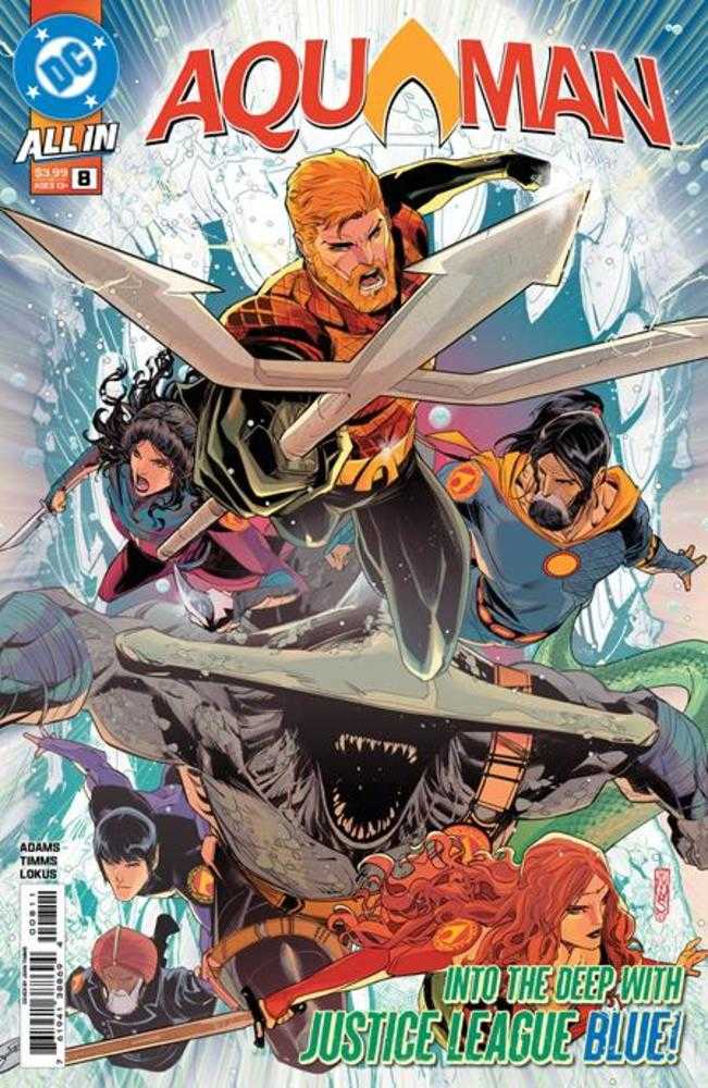Aquaman 8 Cover A John Timms - Walt's Comic Shop