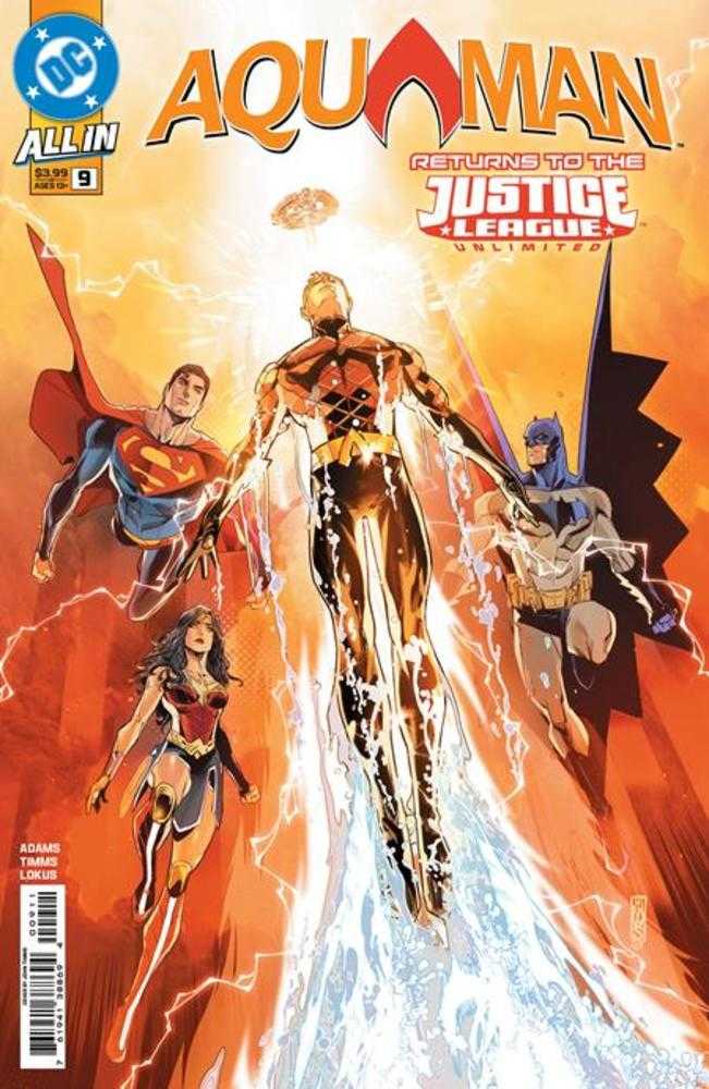 Aquaman 9 Cover A John Timms - Walt's Comic Shop