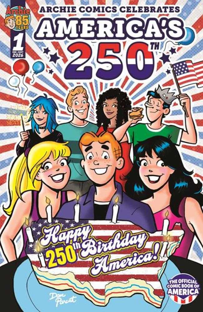 Archie Comics Celebrates Americas 250 Th (One Shot) Cover A Dan Parent - Walt's Comic Shop