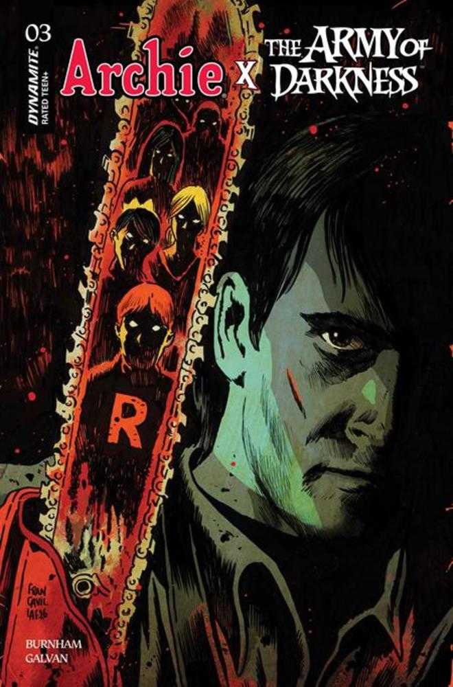 Archie X Army Of Darkness 3 Cover A Francesco Francavilla Variant - Walt's Comic Shop