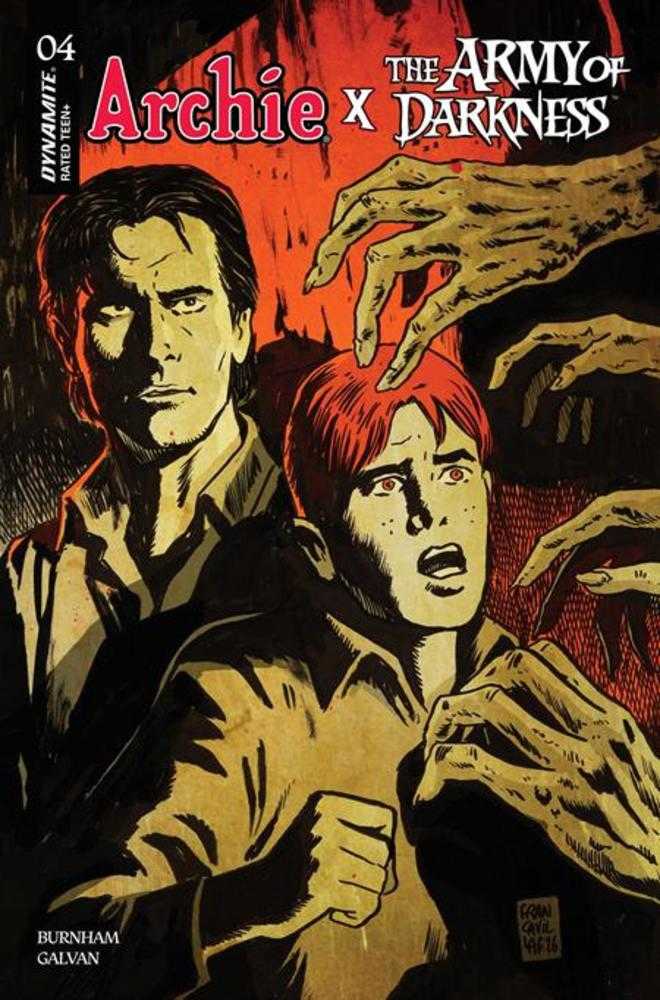 Archie X Army Of Darkness 4 Cover A Francesco Francavilla - Walt's Comic Shop