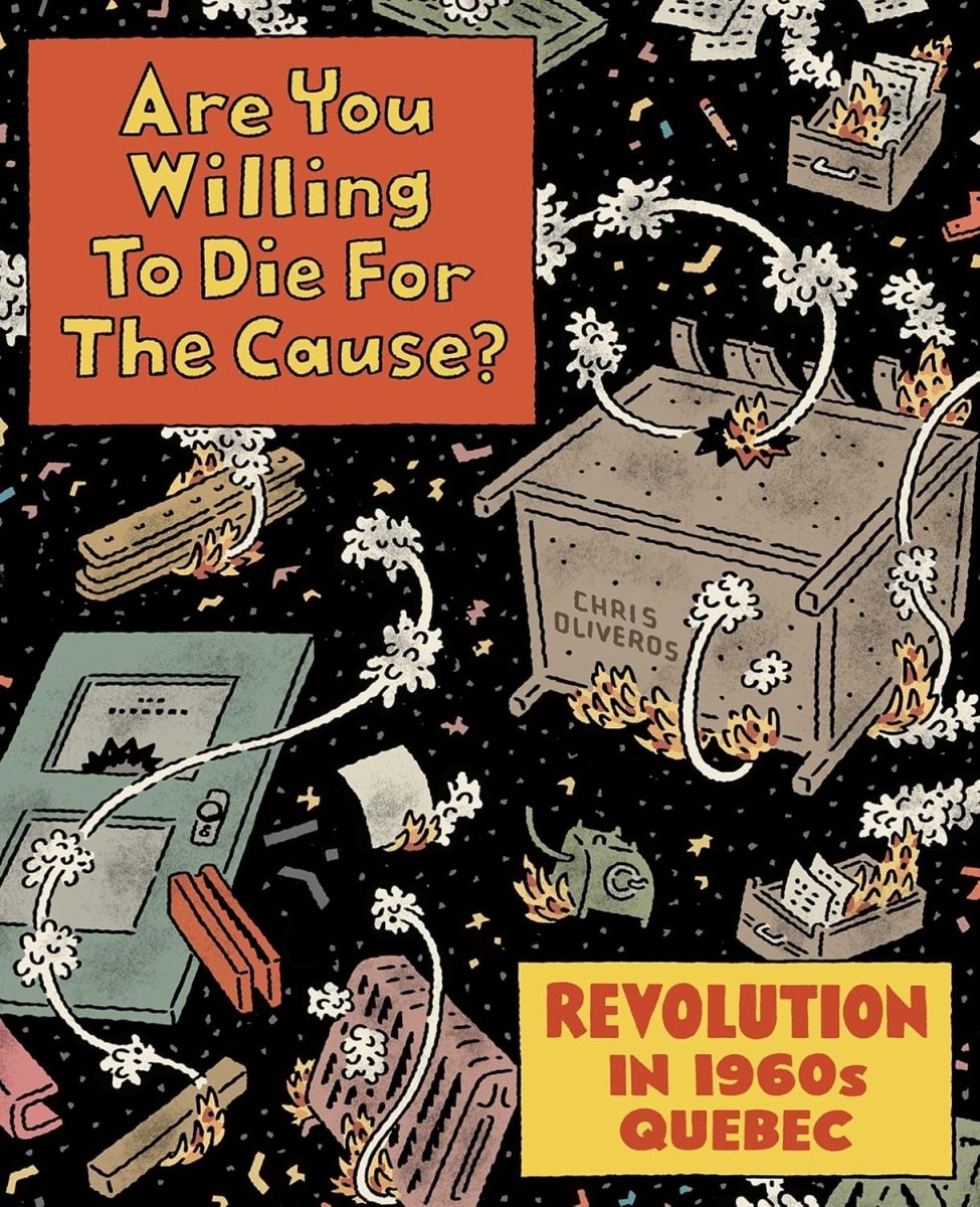 Are You Willing To Die For The Cause? TP by Chris Oliveros - Walt's Comic Shop