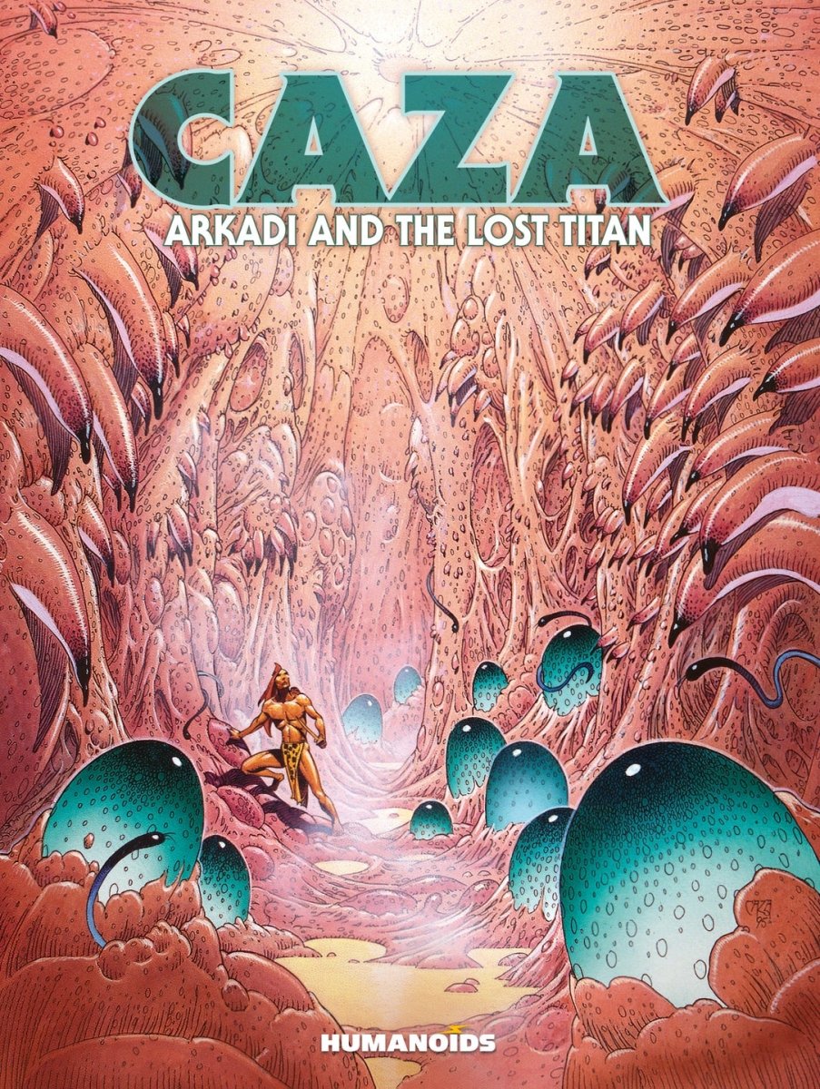 Arkadi And The Lost Titan HC By Caza *PRE - ORDER* - Walt's Comic Shop