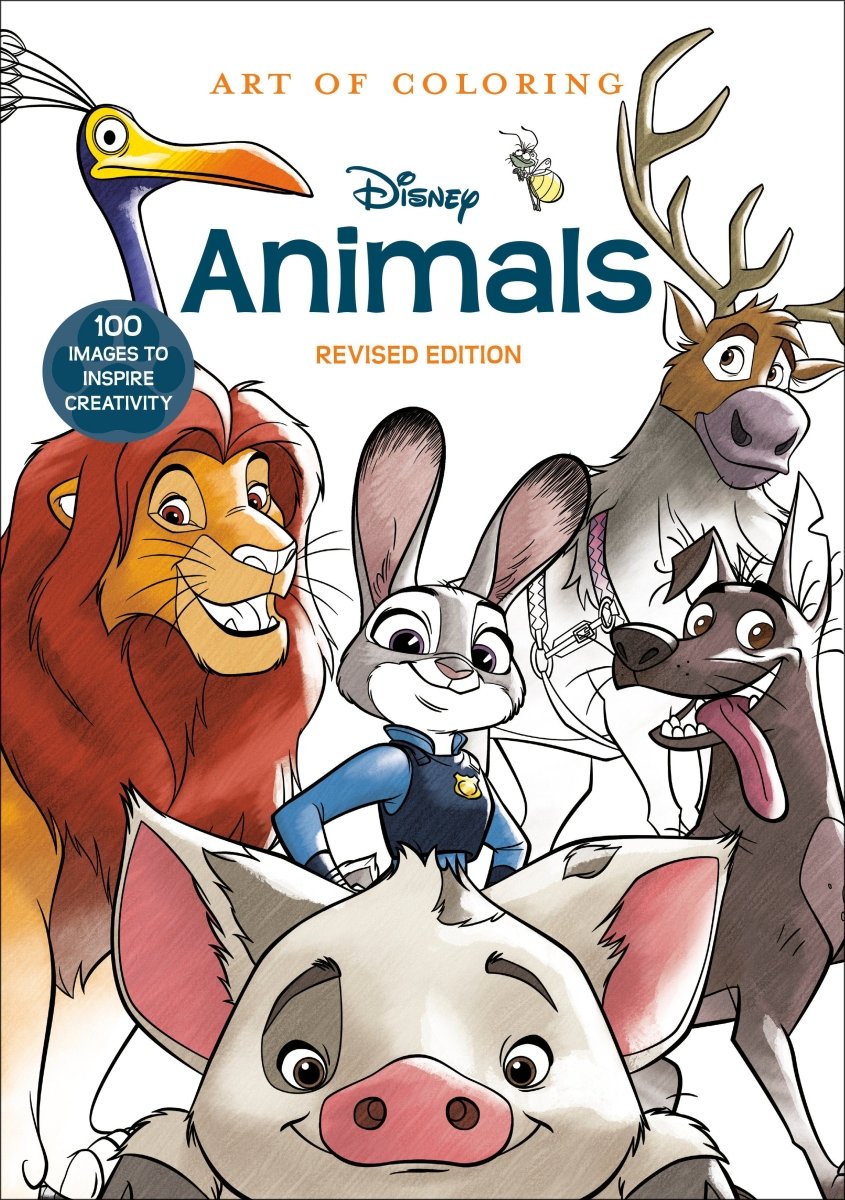 Art Of Coloring: Disney Animals *PRE - ORDER* - Walt's Comic Shop