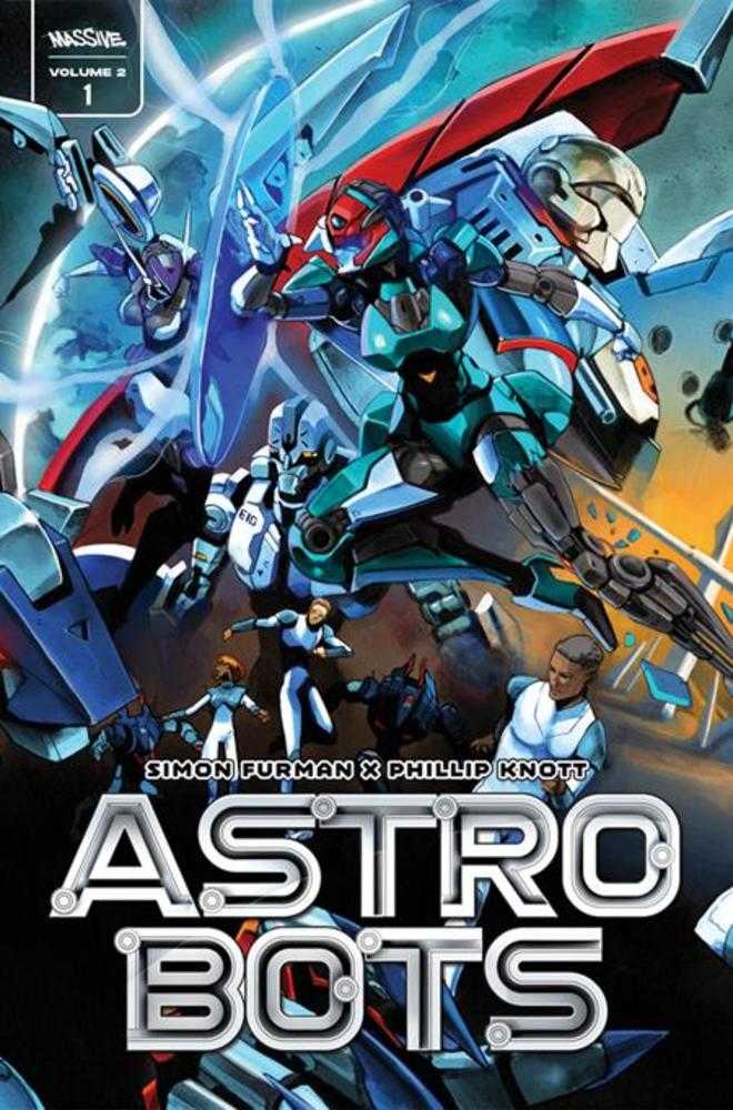 Astrobots (Volume 2) 1 (Of 5) Cover A Phillip Knott Connecting Cover - Walt's Comic Shop