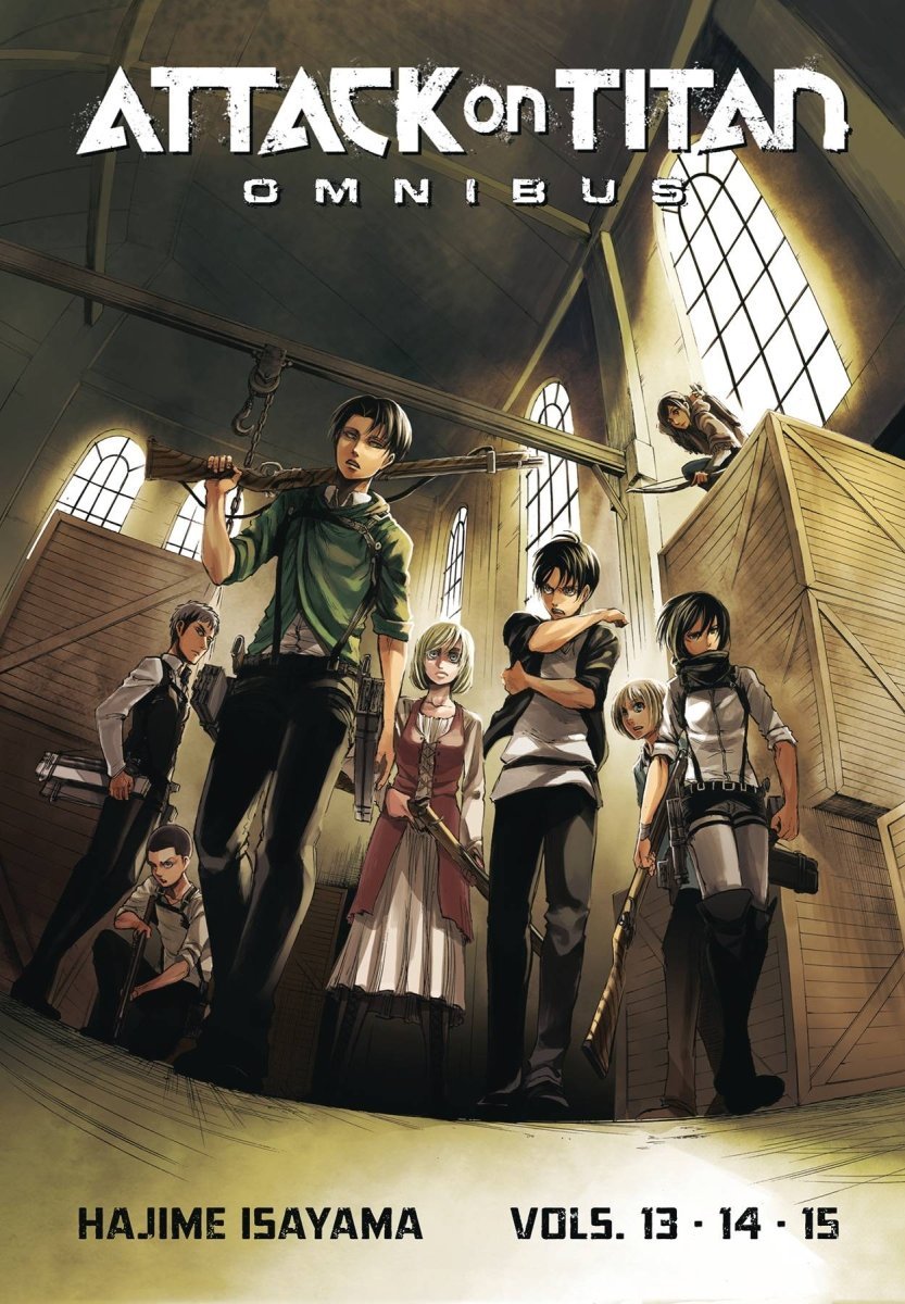 Attack On Titan Omnibus TP Vol 05 (Vol 13 - 15) *DAMAGED* - Walt's Comic Shop