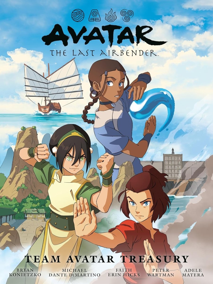 Avatar: The Last Airbender - Team Avatar Treasury Library Edition HC - Walt's Comic Shop