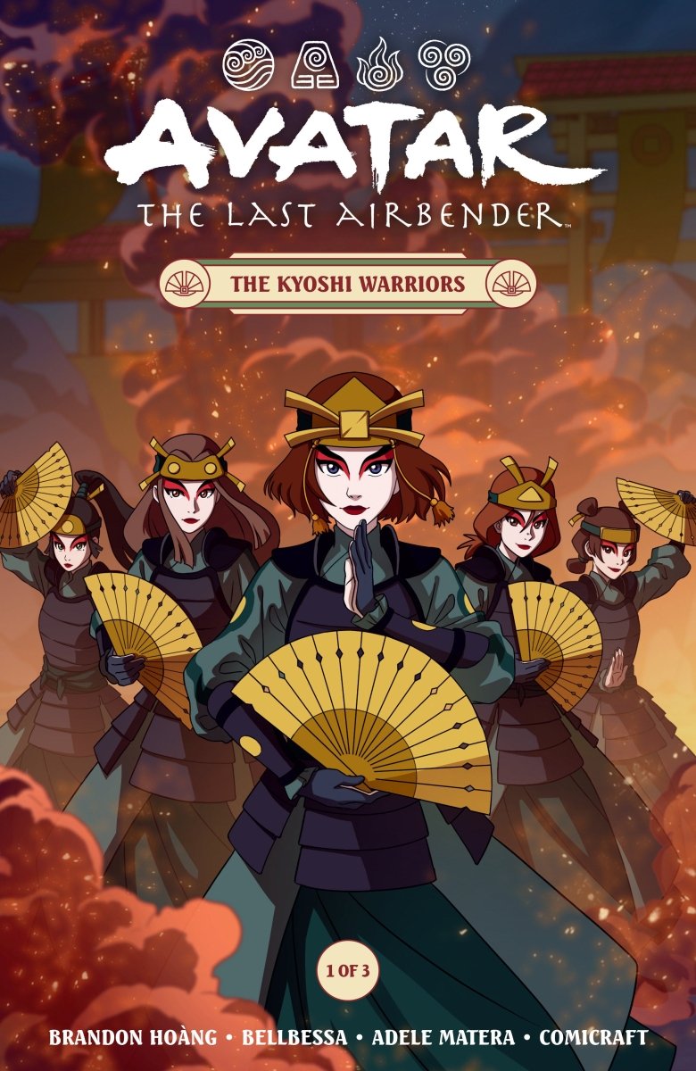Avatar: The Last Airbender The Kyoshi Warriors 1 (Cover A) (Danielle Weires) - Walt's Comic Shop