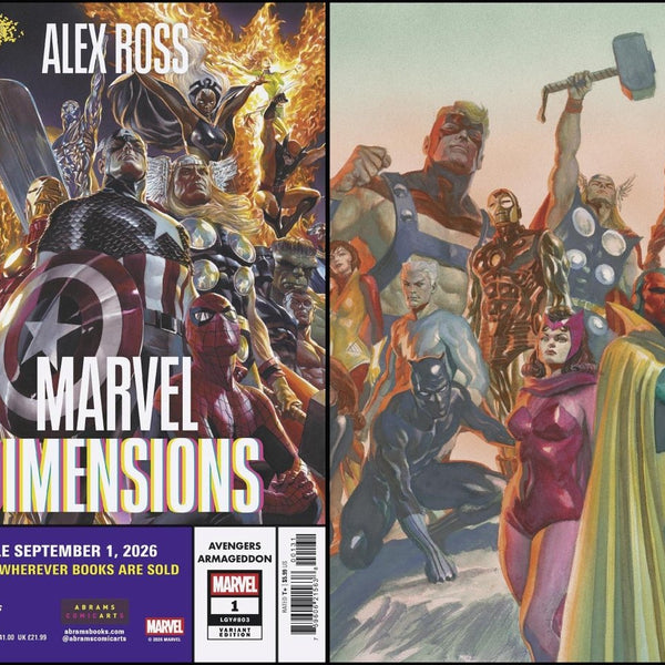 Avengers: Armageddon #1 Alex Ross Marvel Dimensions Variant *one copy