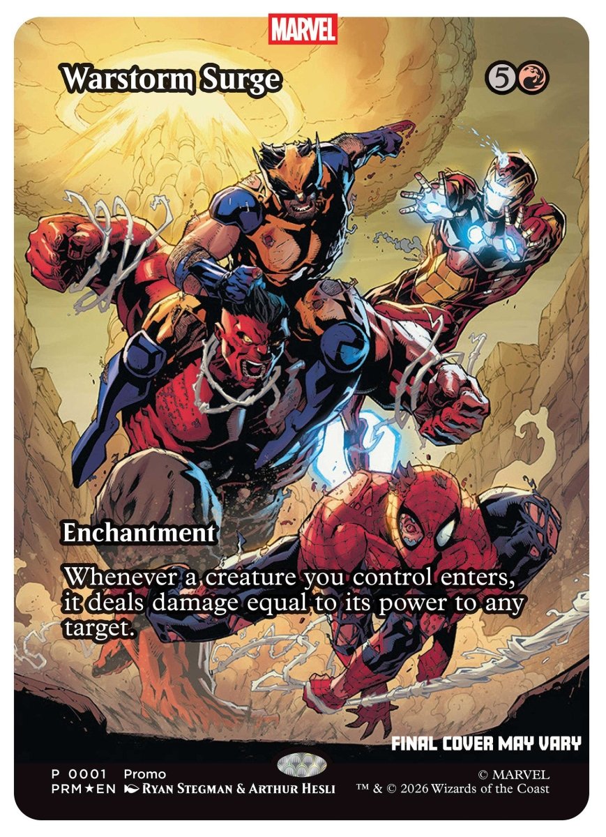 Avengers: Armageddon 1 Ryan Stegman Magic: The Gathering Variant *one copy per customer* - Walt's Comic Shop