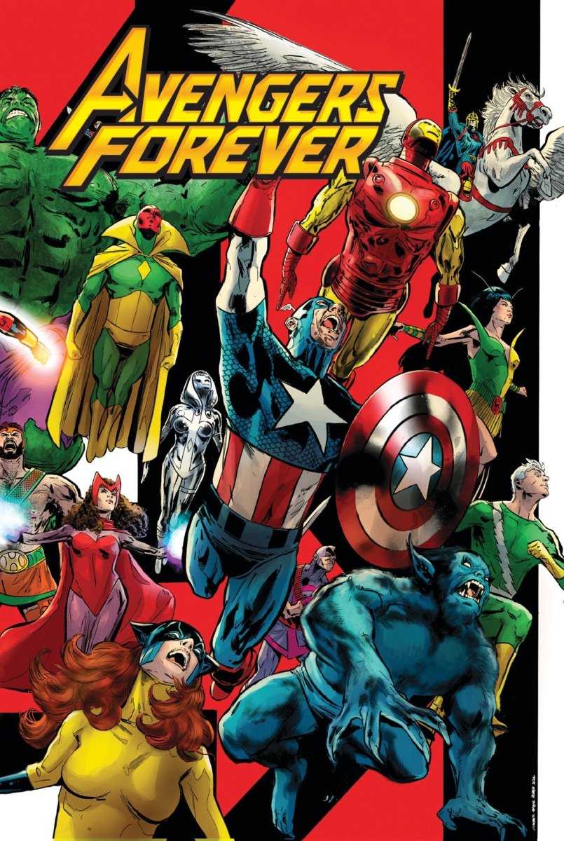 Avengers Forever By Jason Aaron Omnibus Phil Jimenez Cover HC [DM Only] *PRE - ORDER* - Walt's Comic Shop