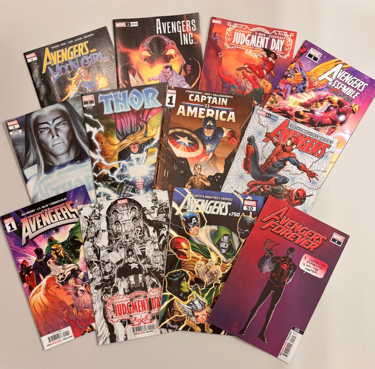 Avengers Surprise Pack – 5 Comics for the Price of 1 - Walt's Comic Shop