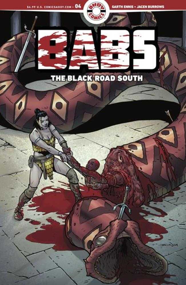 Babs The Black Road South 4 (Of 6) Cover A Jacen Burrows (Mature) - Walt's Comic Shop
