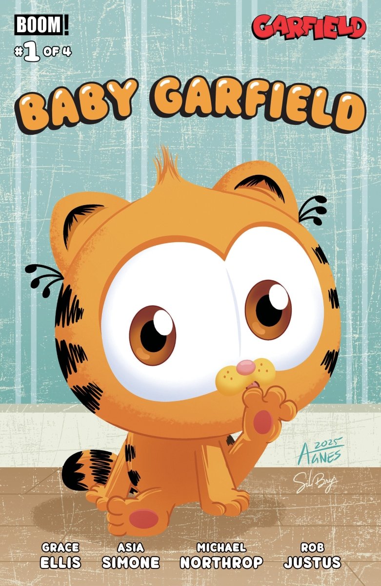 Baby Garfield 1 A Main (Dressed, Garbowska) - Walt's Comic Shop