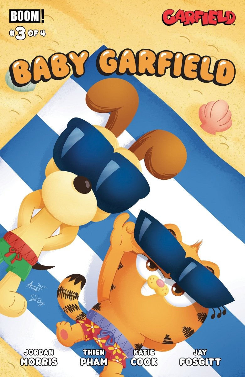 Baby Garfield 3 A Main (Dressed, Garbowska) - Walt's Comic Shop
