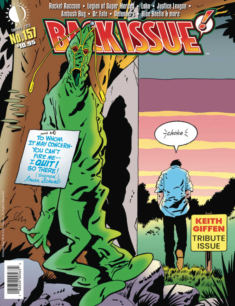 Back Issue #157 Keith Giffen Tribute Issue - Walt's Comic Shop