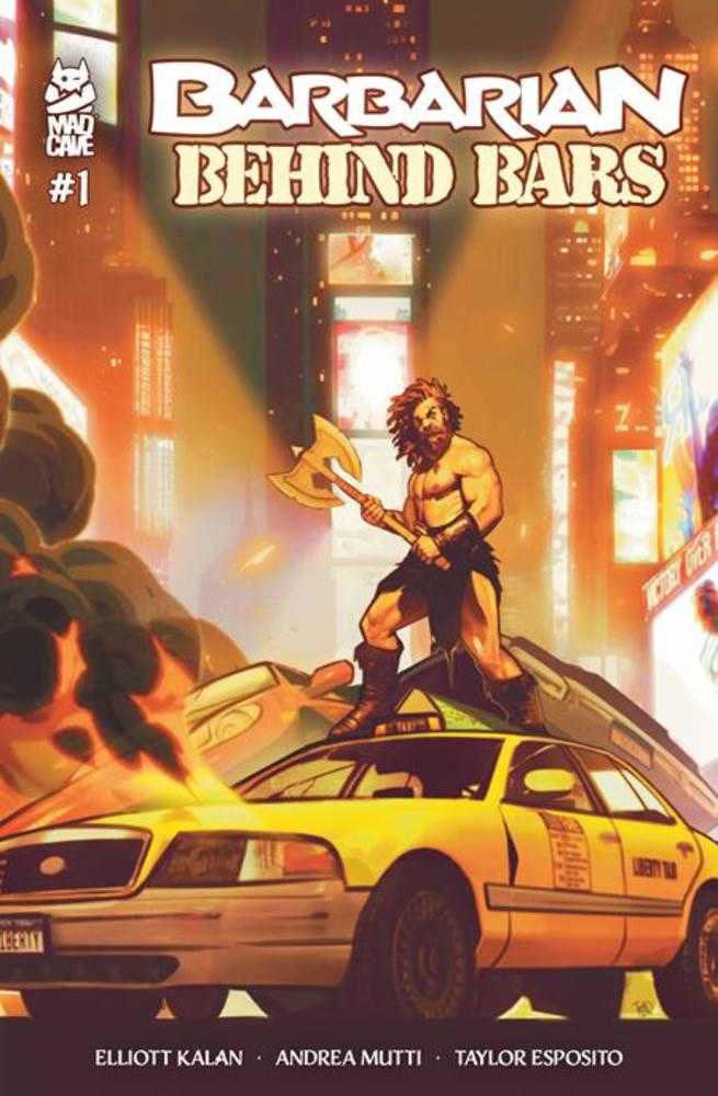 Barbarian Behind Bars 1 (Of 5) Cover A Francesco Tomaselli - Walt's Comic Shop