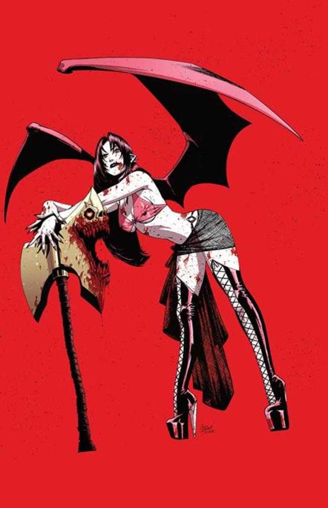 Barbaric The Long Death 2 (Of 3) Cover E Corin Howell Lilith Crossover Black Bag Variant - Walt's Comic Shop