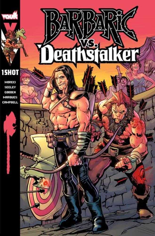 Barbaric vs Deathstalker (One Shot) Cover A Nathan Gooden - Walt's Comic Shop