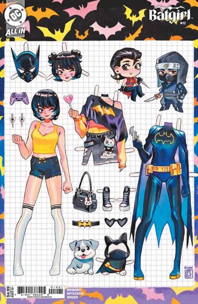 Batgirl 12 Cover B Rian Gonzales Card Stock Variant - Walt's Comic Shop